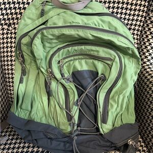 L.L. Bean Green Backpack